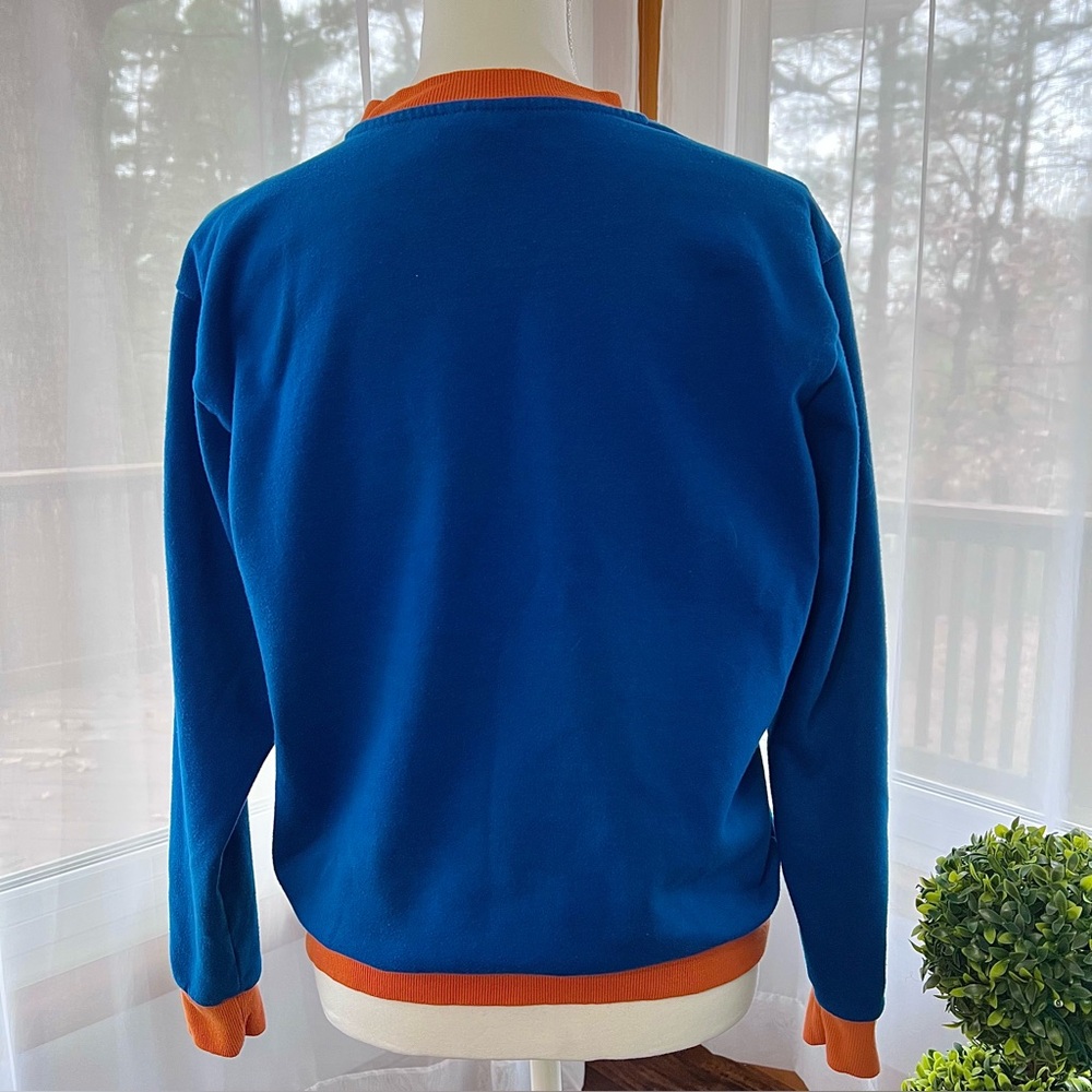 Culturefly Vintage The Routine Colorblock Sweatshirt Ross & Monica Size Medium - Picture 4 of 11